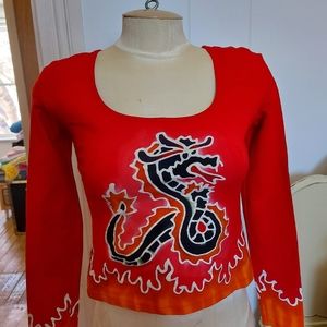 Vintage Hand Dyded Top